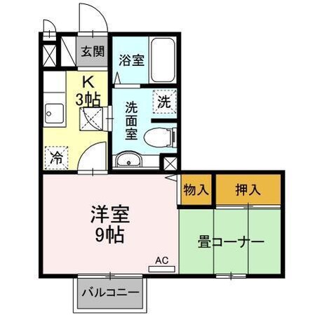 カシオペアの物件間取画像